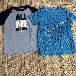 Nike two  Kids Blue T-Shirts 4T